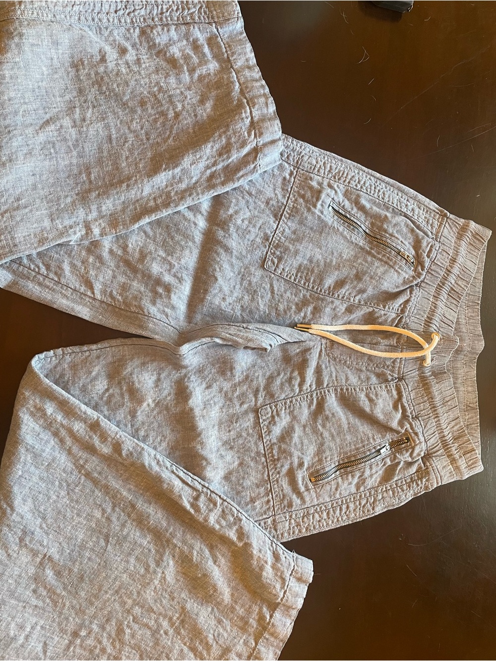 Athleta Linen Cabo Wide Leg pant - Sz 4 - Picture 8 of 8
